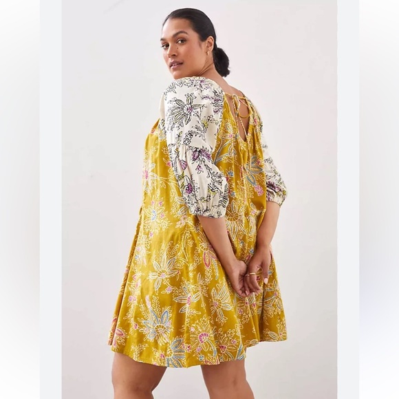 🆕Daily Practice | Anthropologie Mollie Tunic Dress Size PL Petite Large New - Picture 5 of 11